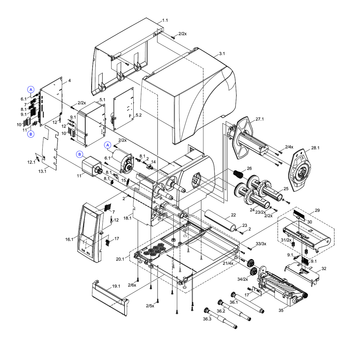 EOS1 Print Mechanics